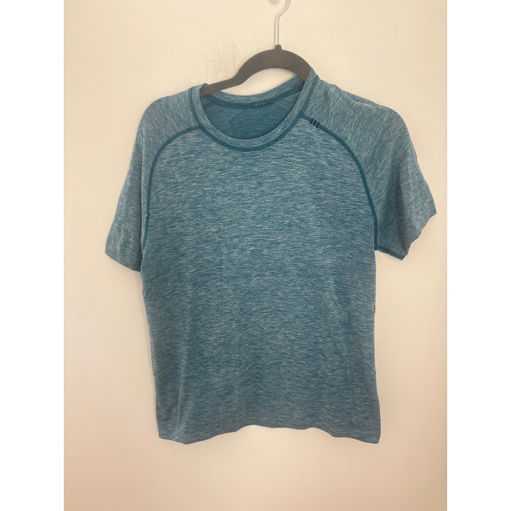 Lululemon Metal Vent Tech Short Sleeve 2.0 Shirt Teal Blue Heather Mens M